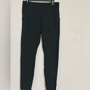 Reebok Black High-Waist Pocket Leggings